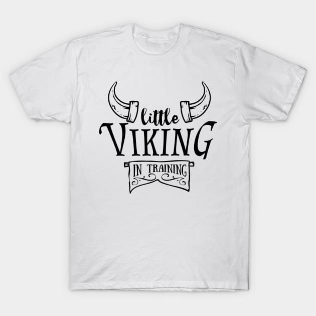 Little viking in training T-Shirt by peace and love